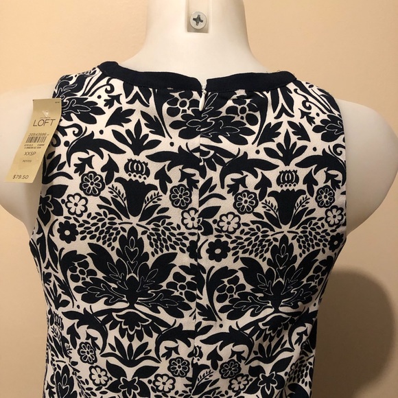 LOFT FLORAL SLEEVELESS DRESSπsize XXSP - Picture 15 of 17